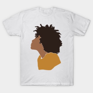 Black African Woman T-Shirt T-Shirt